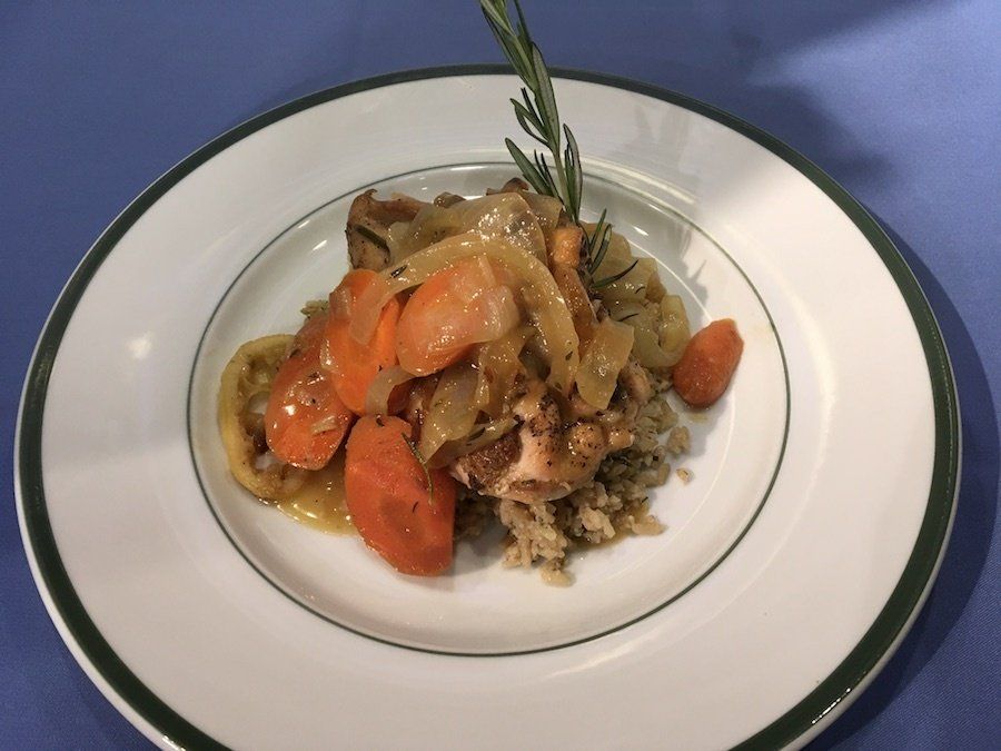 Brown Rice Milanese